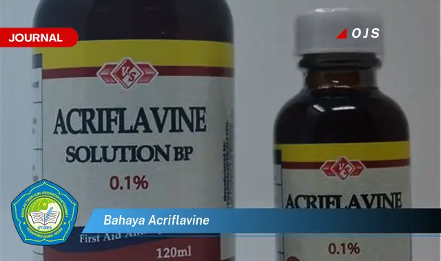 bahaya acriflavine