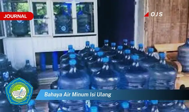 bahaya air minum isi ulang