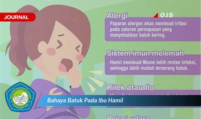 bahaya batuk pada ibu hamil