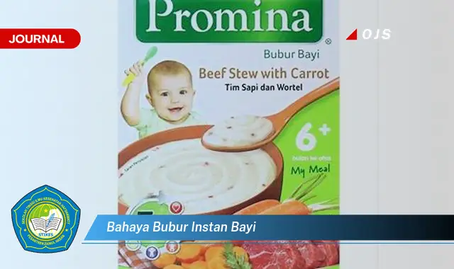 bahaya bubur instan bayi
