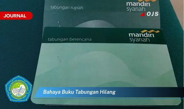 bahaya buku tabungan hilang