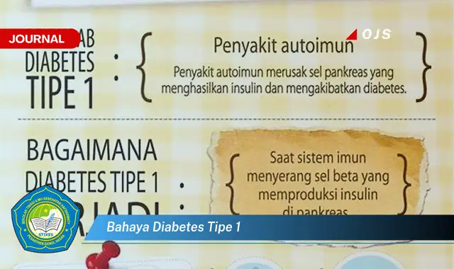 bahaya diabetes tipe 1