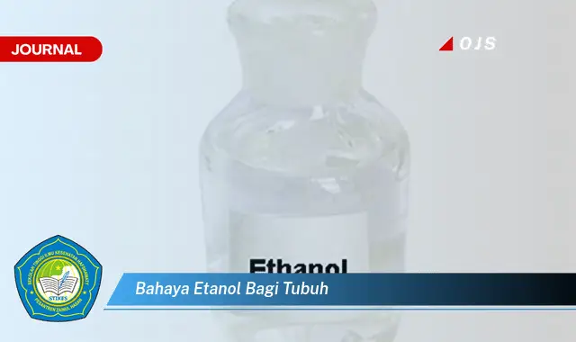 bahaya etanol bagi tubuh