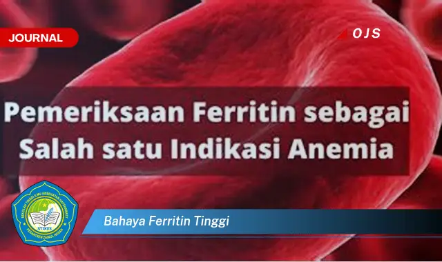 bahaya ferritin tinggi