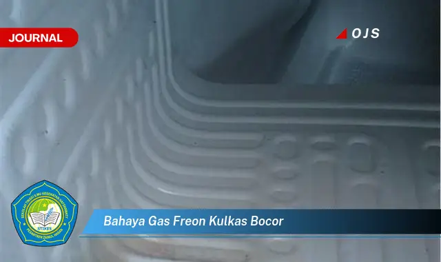 bahaya gas freon kulkas bocor