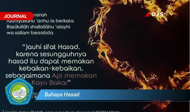 bahaya hasad