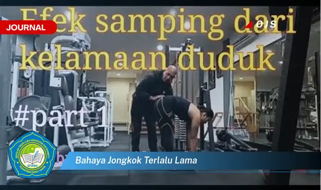 bahaya jongkok terlalu lama