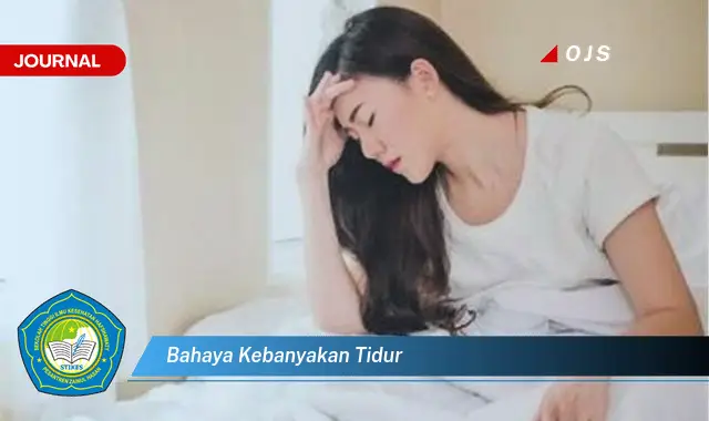 bahaya kebanyakan tidur
