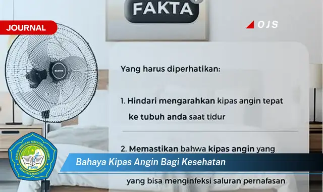 bahaya kipas angin bagi kesehatan