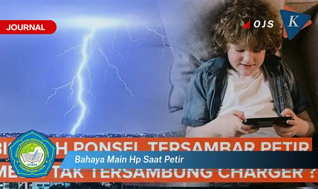 bahaya main hp saat petir
