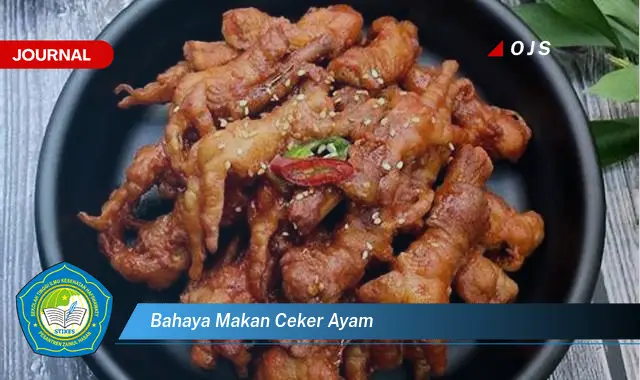 bahaya makan ceker ayam