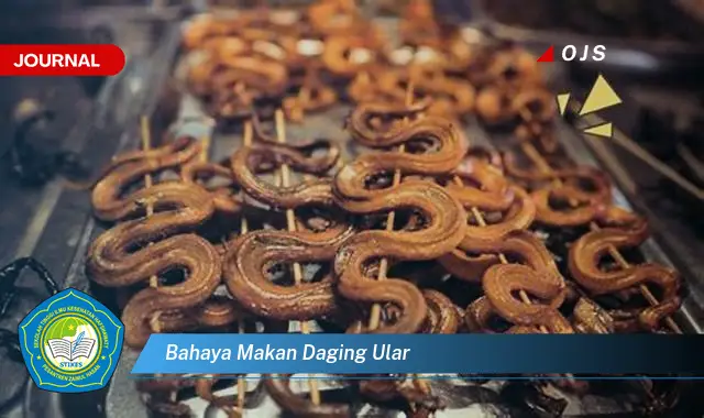 bahaya makan daging ular