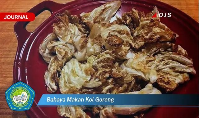 bahaya makan kol goreng