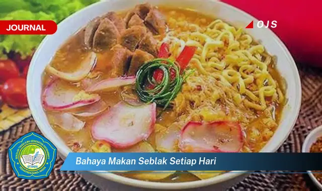 bahaya makan seblak setiap hari