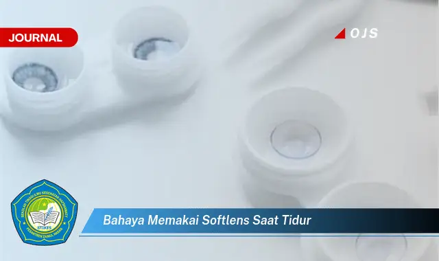 bahaya memakai softlens saat tidur