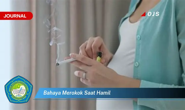 bahaya merokok saat hamil