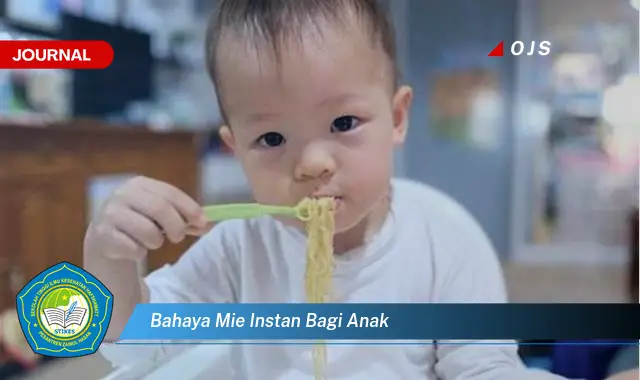 bahaya mie instan bagi anak