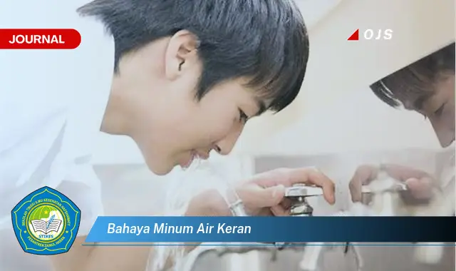 bahaya minum air keran