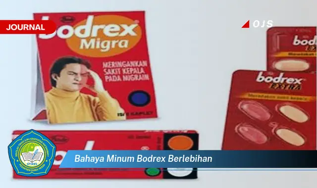 bahaya minum bodrex berlebihan