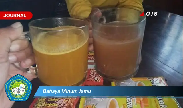 bahaya minum jamu