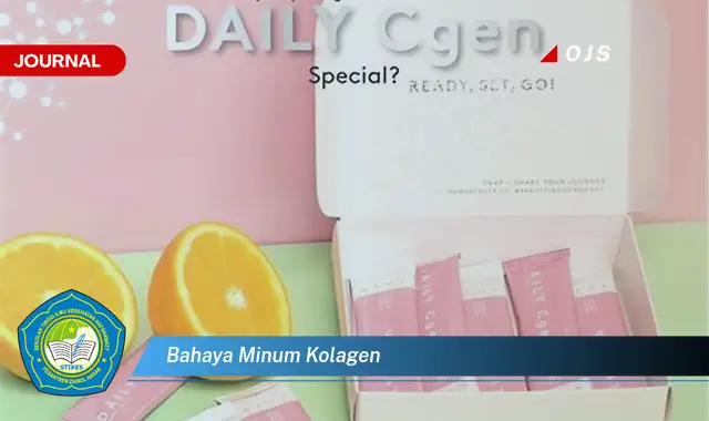 bahaya minum kolagen