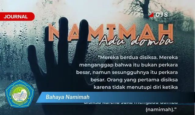 bahaya namimah