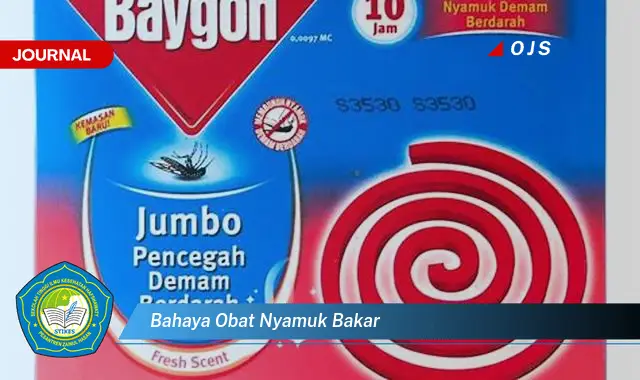 bahaya obat nyamuk bakar