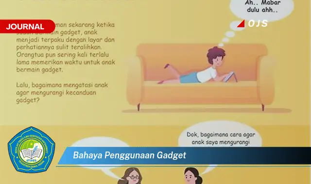 bahaya penggunaan gadget