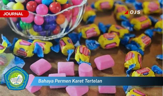 bahaya permen karet tertelan