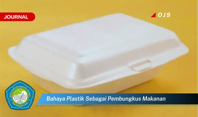 bahaya plastik sebagai pembungkus makanan