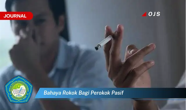 bahaya rokok bagi perokok pasif