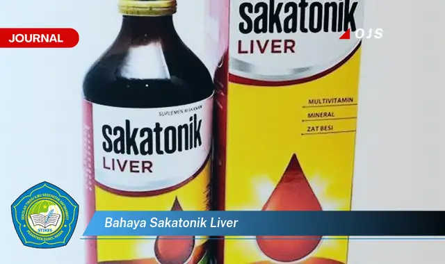 bahaya sakatonik liver