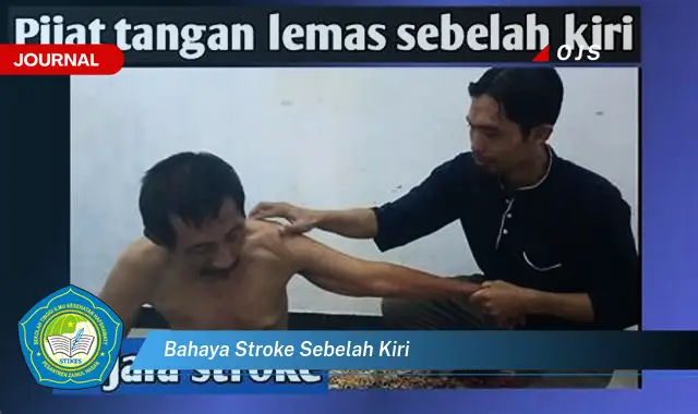 bahaya stroke sebelah kiri