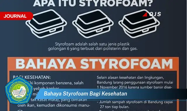 bahaya styrofoam bagi kesehatan