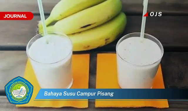 bahaya susu campur pisang