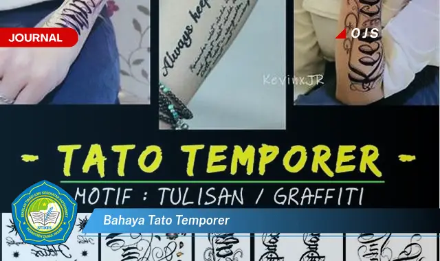 bahaya tato temporer bahaya tato temporer