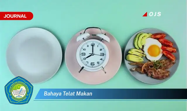 bahaya telat makan