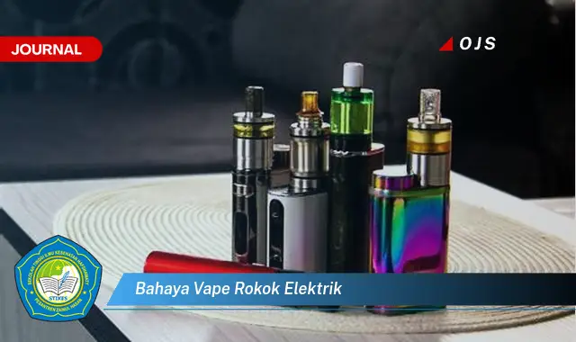 bahaya vape rokok elektrik