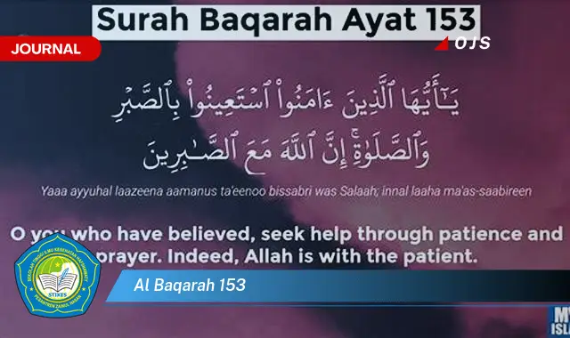 Intip 5 Rahasia Al Baqarah 153 yang Mencengangkan
