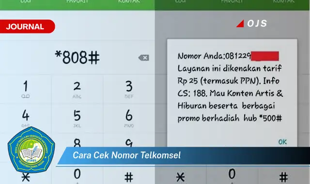 cara cek nomor telkomsel