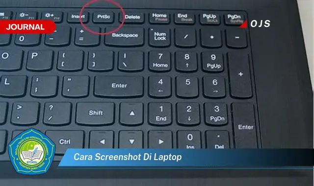 cara screenshot di laptop