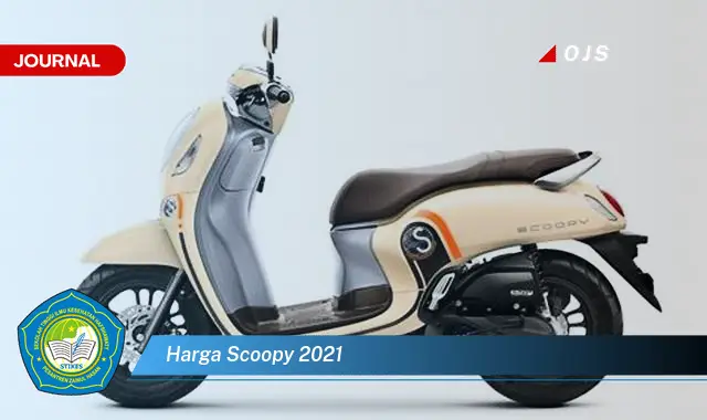 harga scoopy 2021