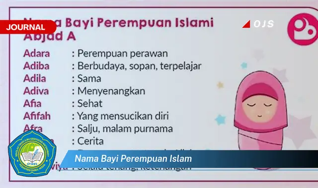 nama bayi perempuan islam