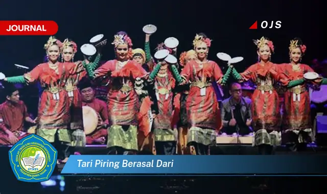 tari piring berasal dari