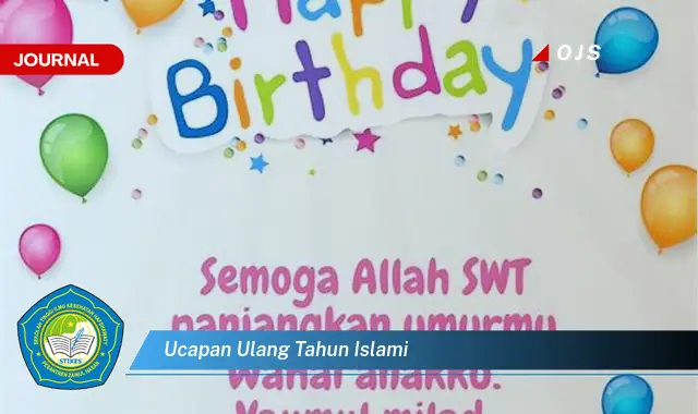 ucapan ulang tahun islami