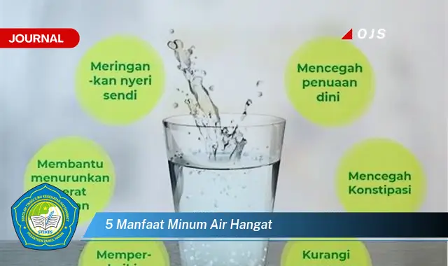 5 manfaat minum air hangat