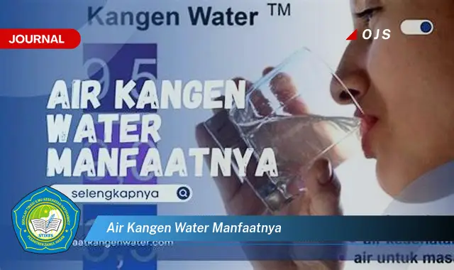 air kangen water manfaatnya