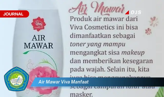 air mawar viva manfaat