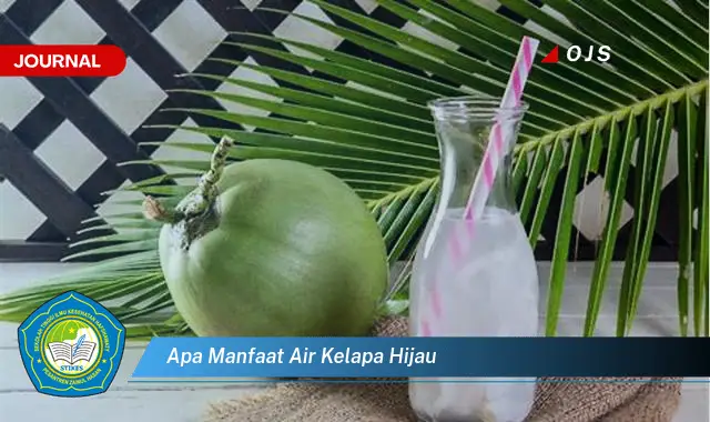 apa manfaat air kelapa hijau