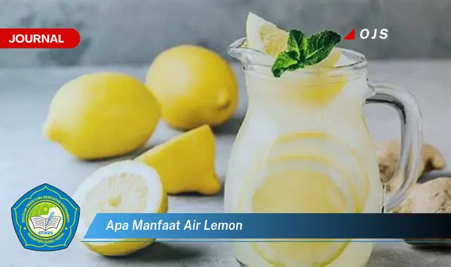 apa manfaat air lemon